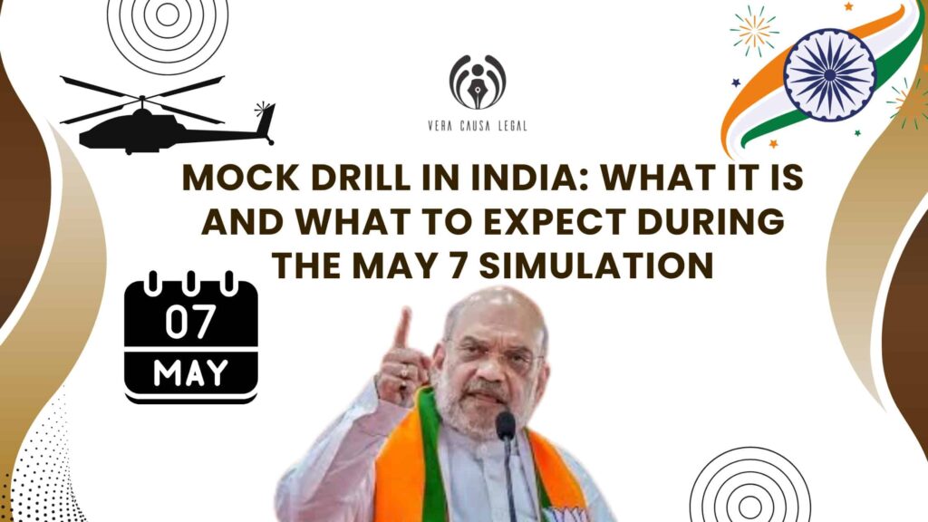 mock drill in India