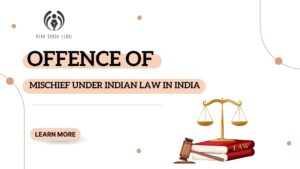 Offence of Mischief under Indian Law in India — Explained by Vera Causa Legal
