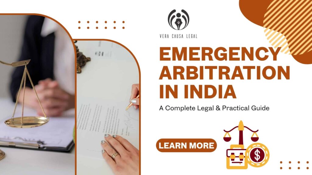 Emergency Arbitration in India